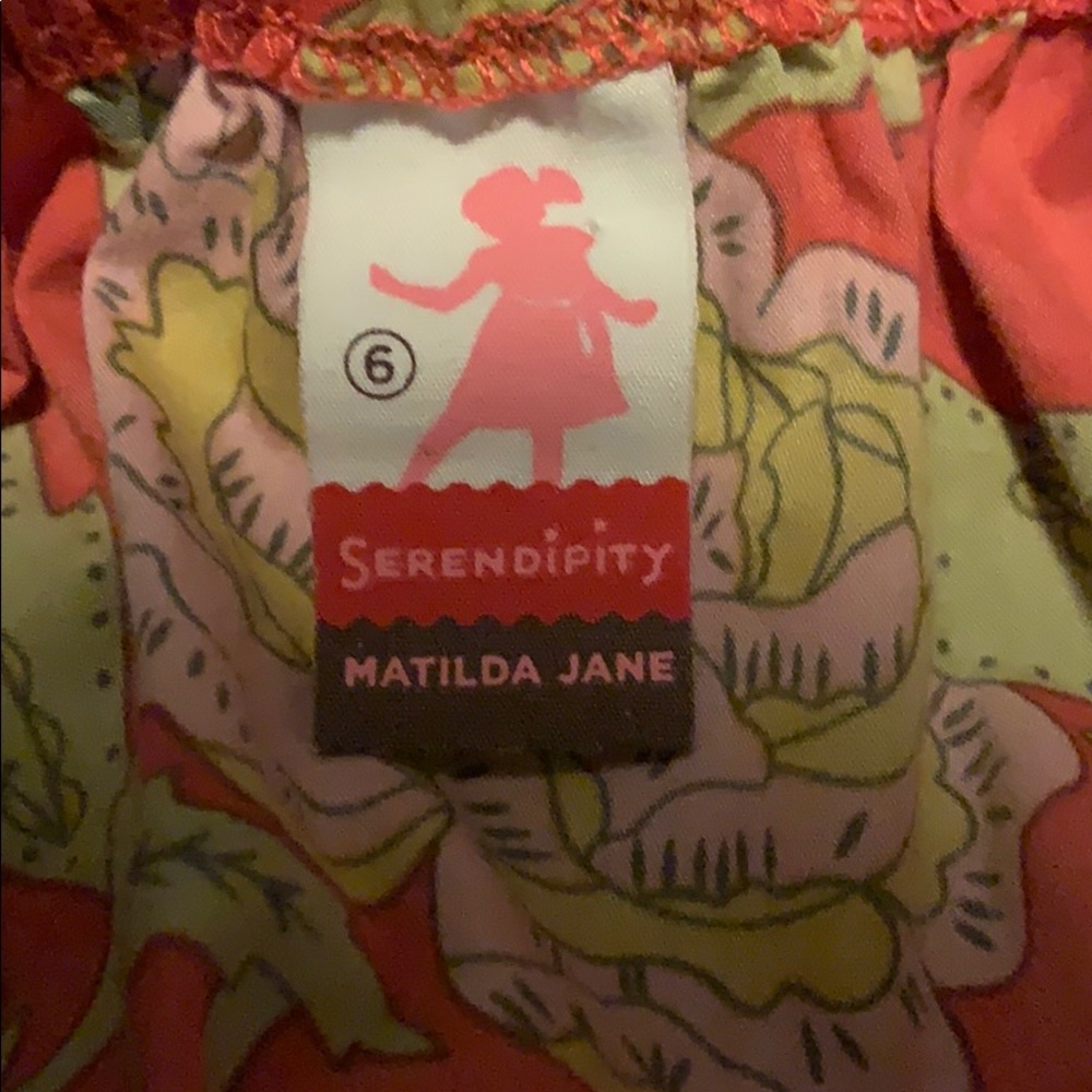 Matilda Jane Serendipity Size 6 Shirt Top - Picture 4 of 7